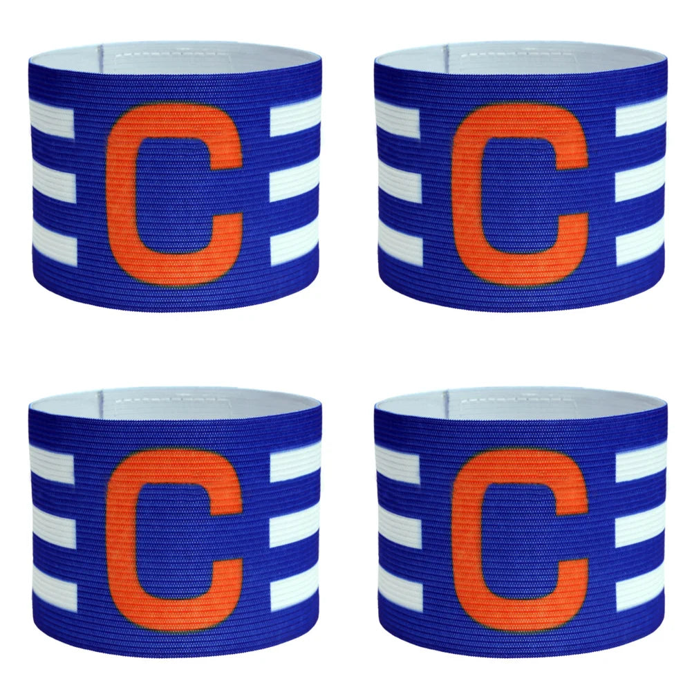 Soccer Captain Armband Adjustable for Kids and Adults 1-5 Pieces