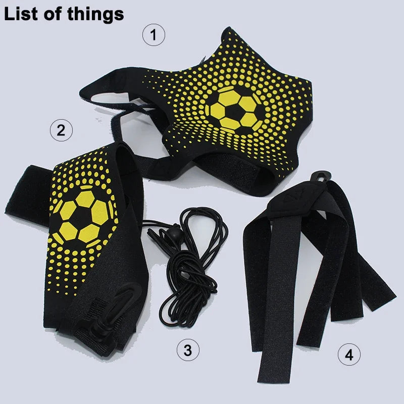 Football Kick Throw Solo Practice Adjustable Waist Belt Soccer Ball Control Training Equipment Children Training Elastic Belt - Buy online at  Vibe In Cart.