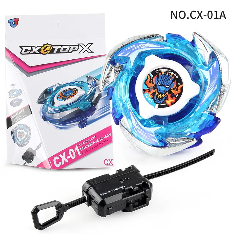 Bey X Starter Dran Brave S6-60V CX-01 Battle Top with Launcher Set Spinning Toy Metal Fighting Game Gift - Buy online at  Vibe In Cart.