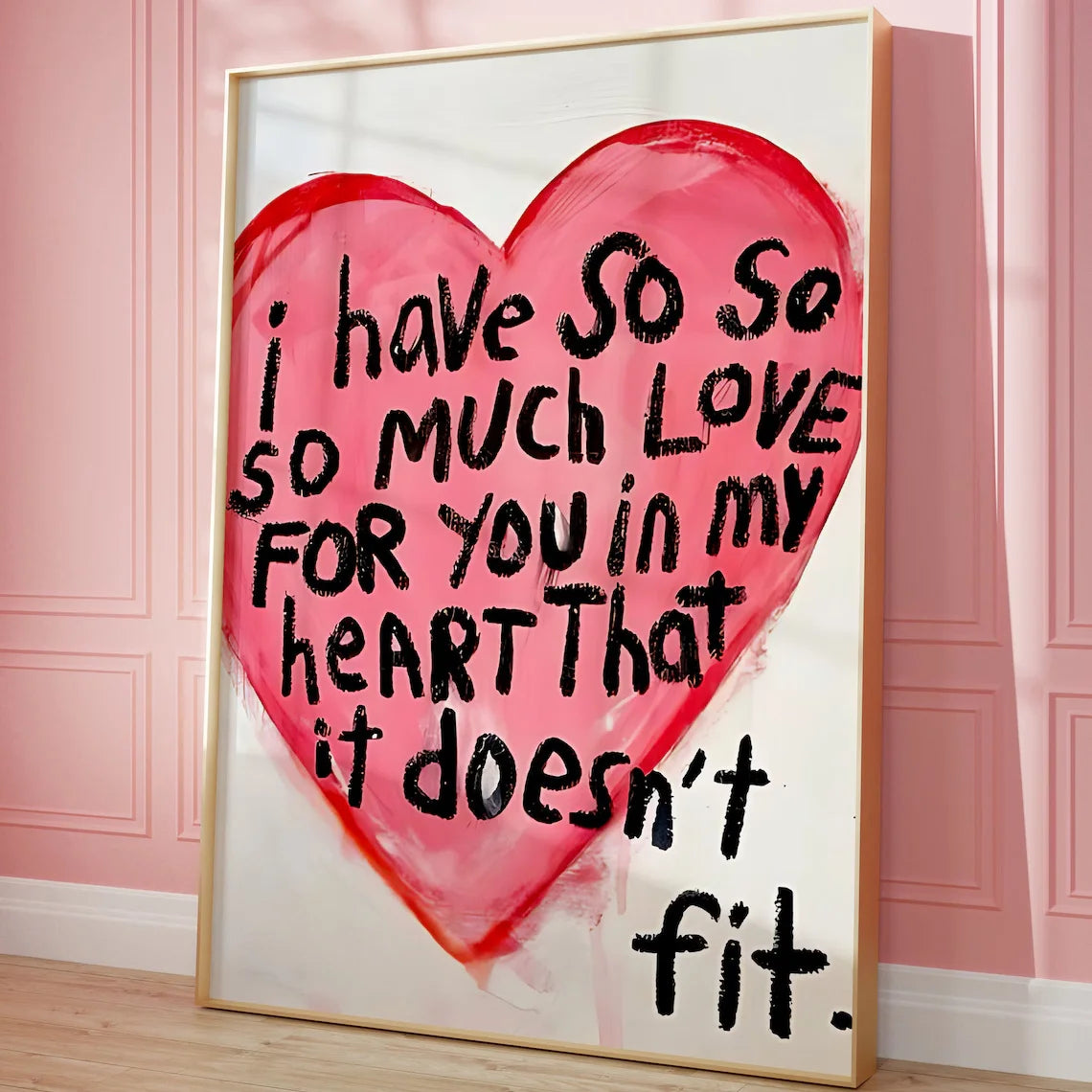 1pc Simple Trendy Text Printing Poster, Simple Canvas Wall Decoration, Modern Art Home Decoration, Living Room Decoration - Buy online at  Vibe In Cart.