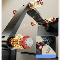 Folding Monitor Desk Stand With Vesa Mount For 12-17.3 Inch Screens