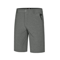 Men's Solid Polyester Breathable Elastic Sports Shorts