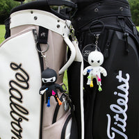 Cute Ninja Portable Golf Ball Tees Holder Keychain - Hote Sale Golf Accessory for Club Bag - Buy online at  Vibe In Cart.
