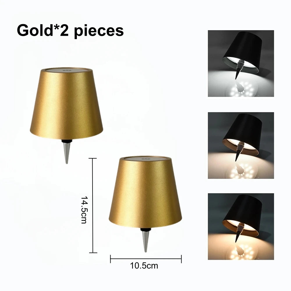 Wireless LED Wine Bottle Light Rechargeable Vases Table Lamp Touch Switch Night Light for Cafe Bar Club Hotel Restaurant Decor - Buy online at  Vibe In Cart.