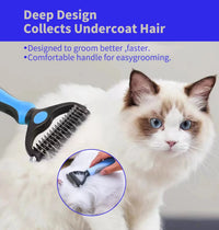 Professional Pet Deshedding Brush Dog Hair Remover Pet Fur Knot Cutter Puppy Cat Comb Brushes Dogs Grooming Shedding Supplies - Buy online at  Vibe In Cart.