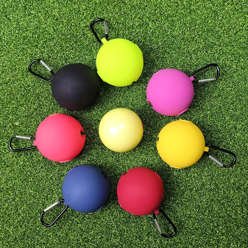 Portable Golf Storage Bag Golf Park Ball Silicone Sleeve With Carabiner Clip Golf Park Ball Carry Bag Golf Sports Accessories - Buy online at  Vibe In Cart.