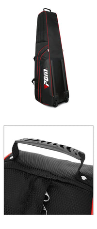Foldable Nylon Golf Travel Bag with Wheel and Stand