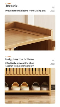 Shoe cabinet for home use, doorstep storage cabinet, wall facing hallway, indoor entrance, rental room, multi-layer shoe rack - Buy online at  Vibe In Cart.