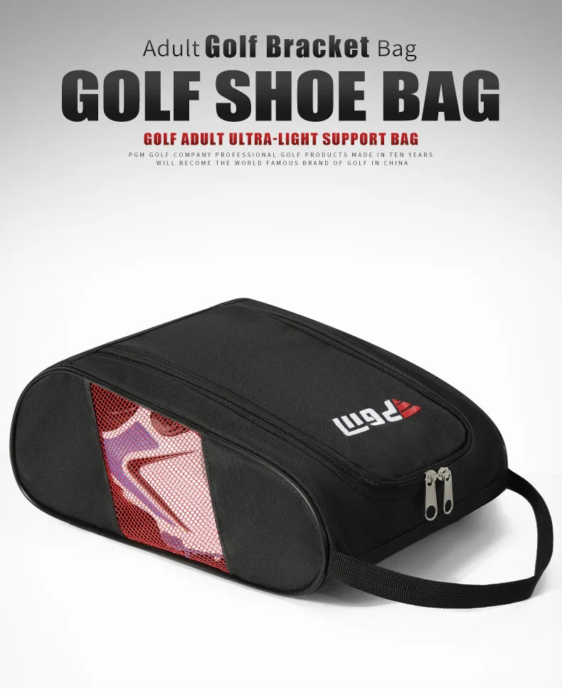 Golf Shoe Bag Made of Nylon, Available in Four Colors