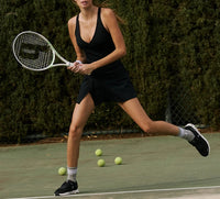 Sean Tsing® Sport Golf Tennis Dresses with Safety Shorts Women Sleeveless Exercise Dress Badminton Volleyball Athletic Outfits