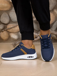 Men's Waterproof Non-Slip Casual Sports Shoes Lace-Up