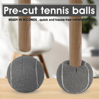 12Color Available Pre-Cut Tennis Balls Set of 4pcs Secure Fit for Most Walkers And Chairs Noise Reduction Walker Tennis Balls - Buy online at  Vibe In Cart.