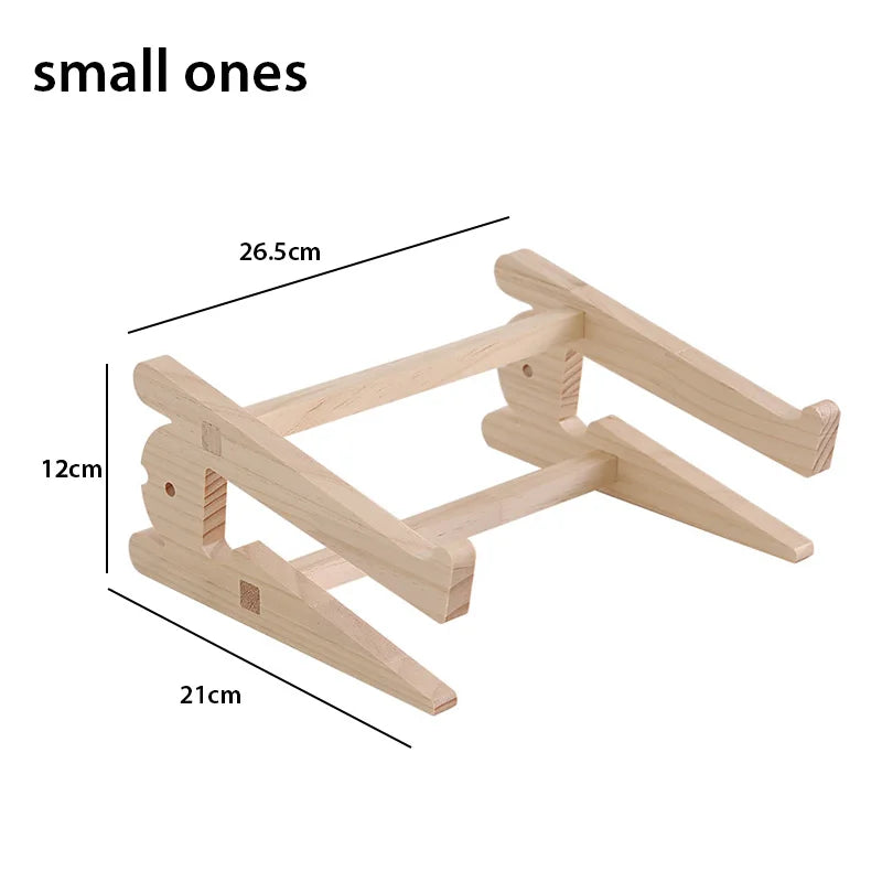 Laptop Stand with Removable Bracket and Cooling Base in ABS Plastic
