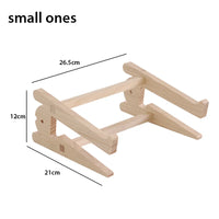 Laptop Stand with Removable Bracket and Cooling Base in ABS Plastic