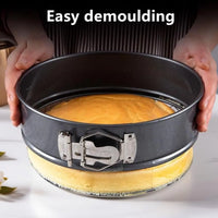 Round Cake Mould Removable Bottom Leakproof Round Cake Pan Bakeware Non-Stick Metal Bake Mould Kitchen Accessories Baking Tools - Buy online at  Vibe In Cart.