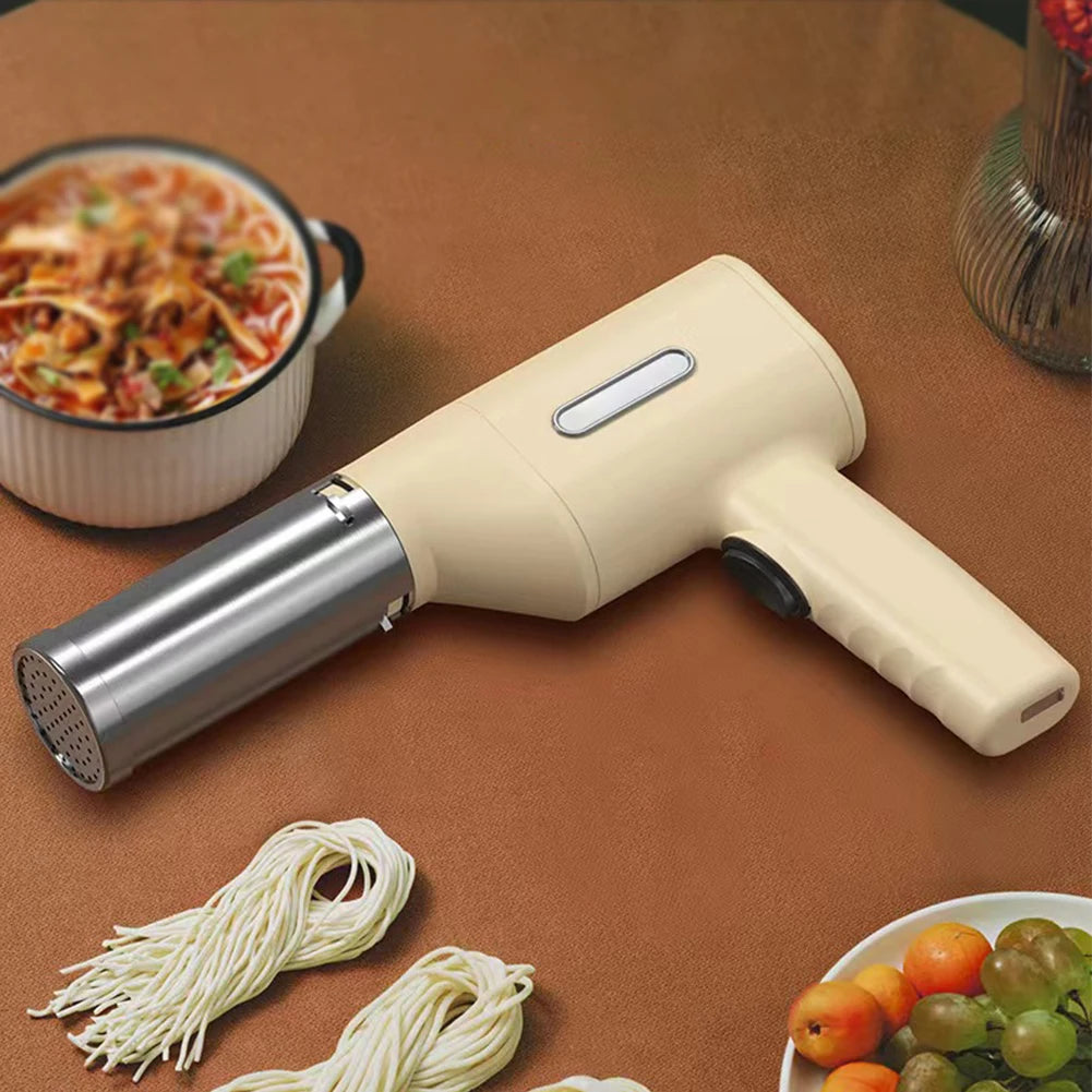 Electric Pasta Noodle Maker 5 Molds Wireless Noodle Maker Rechargeable Small Utility Kitchen Gadget - Buy online at  Vibe In Cart.