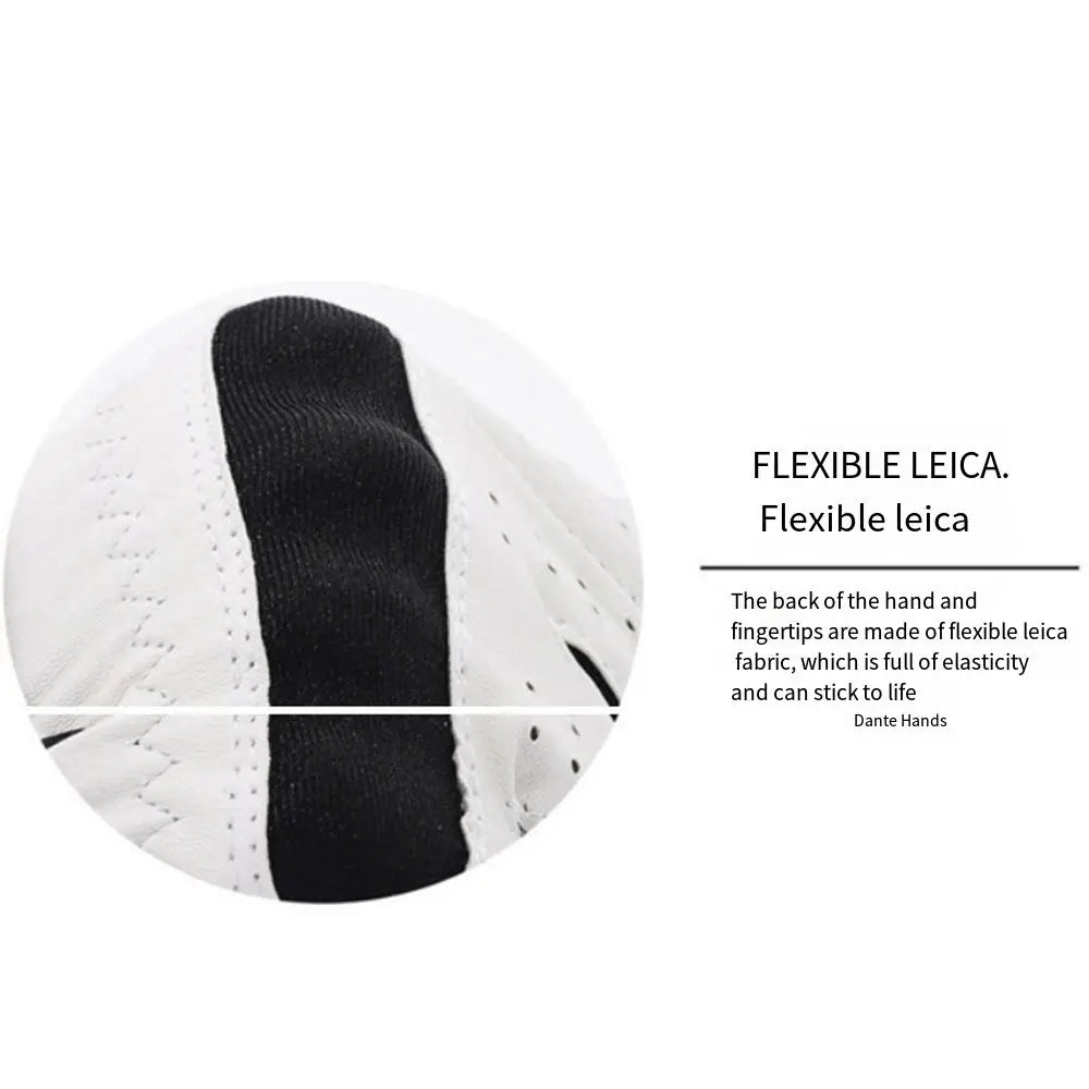 Sheepskin Men's Sports Golf Glove Breathable Single Left Hand Leather Golfing Glove Maximum Grip Slip-Resistant Golf Accessories - Buy online at  Vibe In Cart.