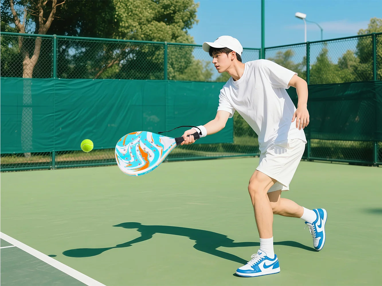 Tennis Racket | Padel Racket, Made of Ultra Light Carbon Fiber Material, with Strong Elasticity and Good Quality - Buy online at  Vibe In Cart.