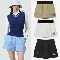 New Korean Golf Women's Outdoor Sports Versatile Quick-Dry High-Waisted Slim-Fit Elastic Waist Slimming Shorts