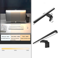 Aluminum USB Stepless Dimming Curved Screen Monitor Light Bar with RGB