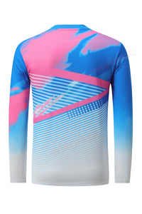 2023 New Style Print Badminton Shirts Men Sport Training Quick-dry Wicking Long Sleeve Casual Tennis Ping Pong Volleyball Tee - Buy online at  Vibe In Cart.