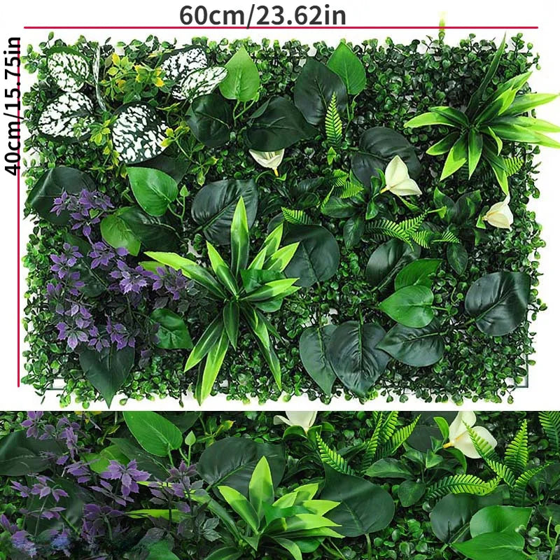 Artificial Plants Grass Wall Panel Boxwood Hedge for Indoor Outdoor Home Garden Vertical Decoration Fake Plant Grass Wedding - Buy online at  Vibe In Cart.