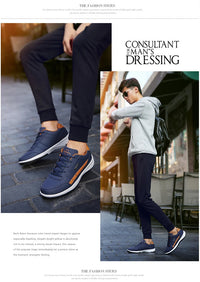 Leather Men Shoes Sneakers Trend Casual Shoe Italian Breathable Leisure Male Sneakers Non-slip Footwear Men Vulcanized Shoes - Buy online at  Vibe In Cart.