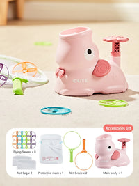 Air Discs Launcher Childern Toys Indoor Outdoor Games Soaring Machine Flying Disc Saucer Foot Launcher Kids Jump Spoorts Toy