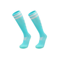 Polyester Knee High Breathable Soccer Socks for Adults and Kids