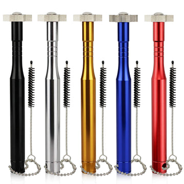 1 Set Golf Groove Sharpener Tool Cleaning Brush and Key Chain Kit