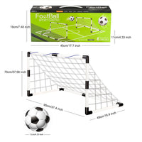 Folding Soccer Goal with Pump Ball Football Goal Sports Toy Weather Resistant Portable Soccer Goal Football Sport Accessories - Buy online at  Vibe In Cart.