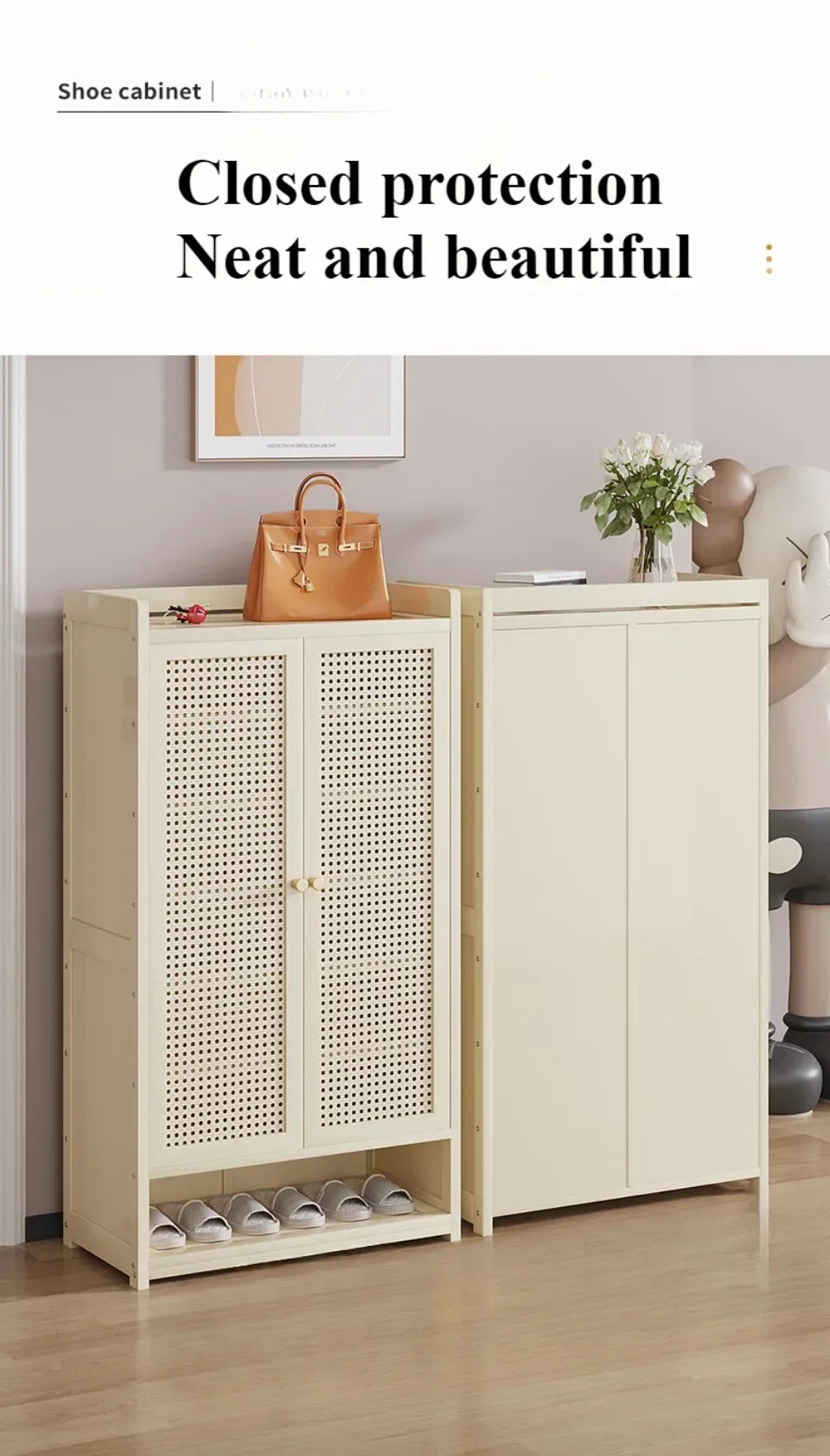 Home Shoe Cabinet Large Capacity Shoe Rack Breathable Storage Cabinet Moisture-proof Shoe Cabinet Simple Dust-proof Shoe Cabinet - Buy online at  Vibe In Cart.