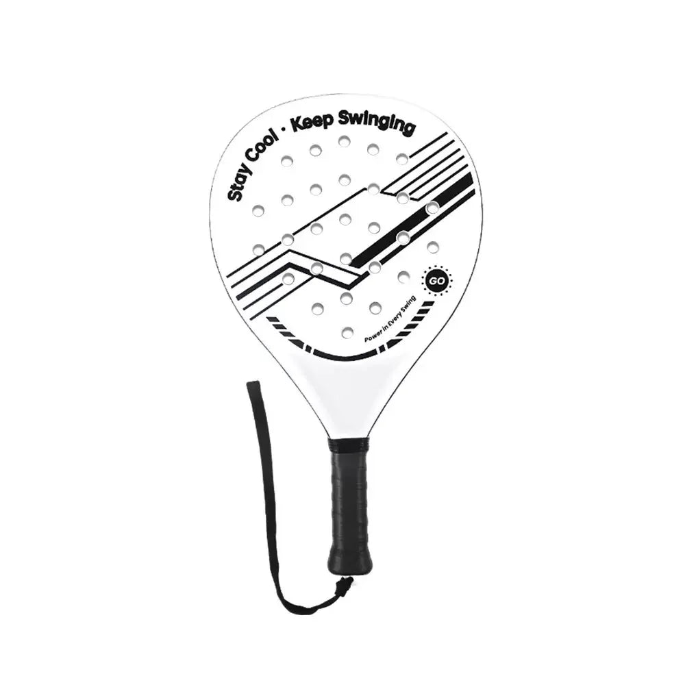 Lightweight Padel Tennis Racket with EVA Foam Core and Carbon Fiber Grip