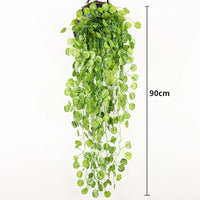 90cm Artificial Plant Vine Home Decoration Hanging Plastic Leaf Grass Garland Outdoor Wedding Party Decorations Fake Rattan Ivy - Buy online at  Vibe In Cart.