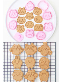 Cartoon Doll Cookie Cutters Pressable Biscuit Mold DIY Kitchen Baking Pastry Bakeware - Buy online at  Vibe In Cart.