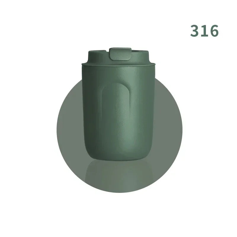 Stainless Steel Double Wall Vacuum Flask 220ml Insulated Leakproof