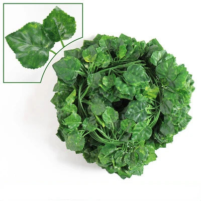 Home Wall Decoration Encryption Green Plant Simulation Willow Leaf Wisteria Strip Pendant Simulation Eucalyptus Pendant - Buy online at  Vibe In Cart.