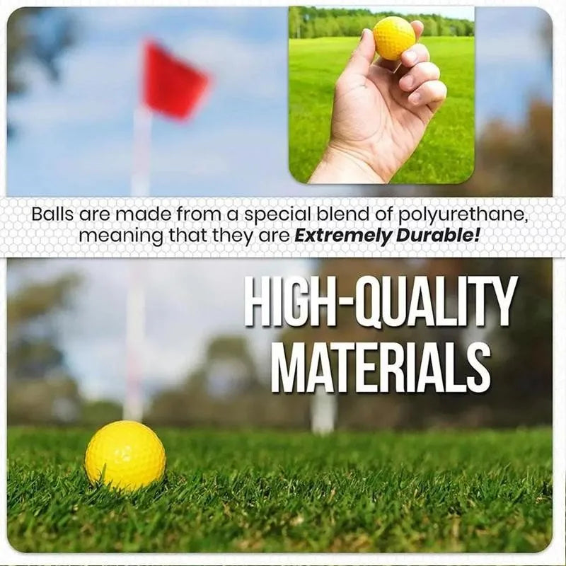 1 Pcs Golf Practice Ball Pu Soft Balls Indoor Practice Ball Sport Exercise Golf Sponge Room Foam Balls Outdoor Golf Ball - Buy online at  Vibe In Cart.