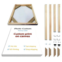 YWDECOR Custom Big Size Painting Canvas HD Print Your Picture Personalized Wall Art Poster Photo for Living Room Home Decor Gift - Buy online at  Vibe In Cart.