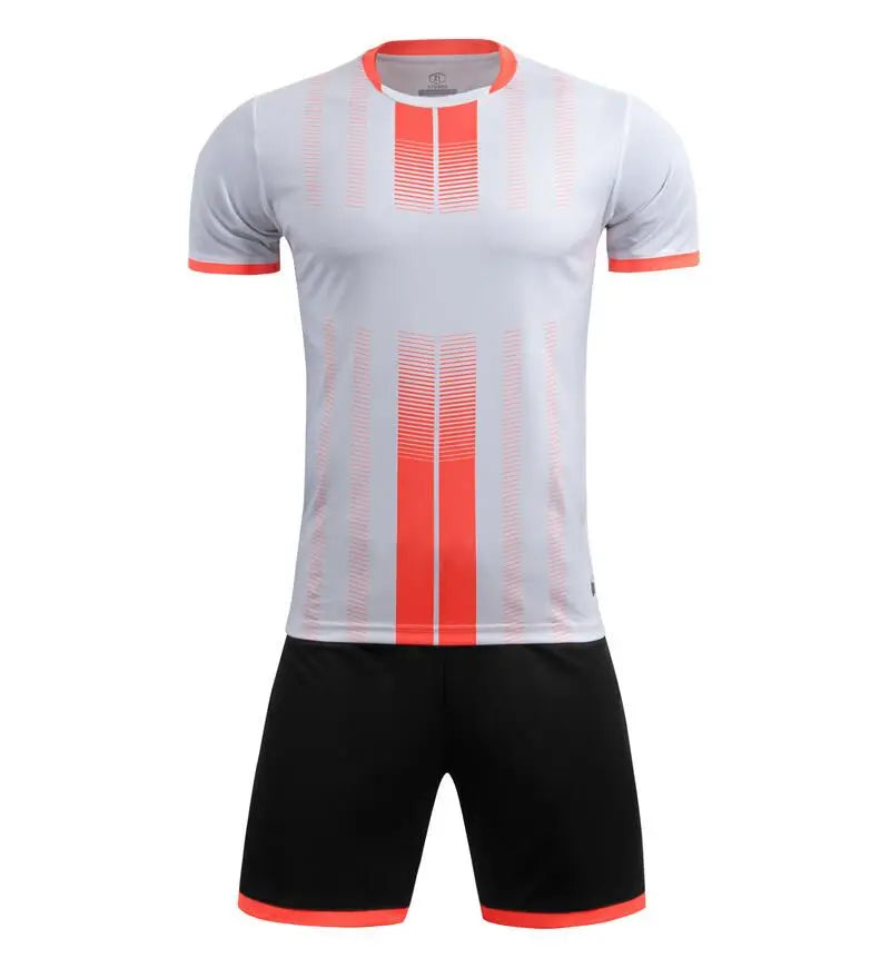 Unisex Polyester Spandex Soccer Jersey And Shorts Set