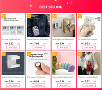 Black Transparent Portable Cable Organizer Bag for Travel Accessories