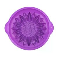 Sunflower Silicone Mold Cake Flower Pan 10Inch Cake Bakeware Baking Tools Round Bread Loaf Pizza Toast With Anti-scalding Handle - Buy online at  Vibe In Cart.