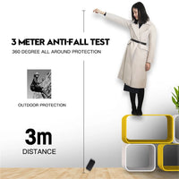 Square Liquid Silicone Protective Phone Case with Anti-Scratch and Dustproof Features