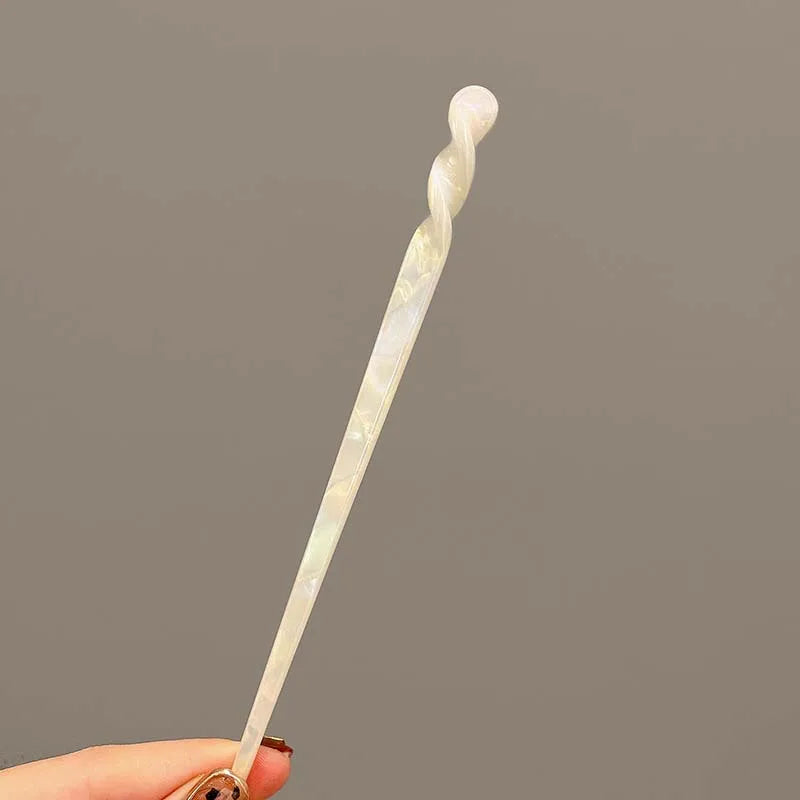 Women's Chopstick Shaped Acrylic and Zinc Alloy Hair Sticks