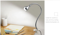 Flexible Table Lamp USB Power Lamp Reading Book Light With Holder Clip Study Reading Lamps Bedside Table Bedroom Decor Nightlamp - Buy online at  Vibe In Cart.
