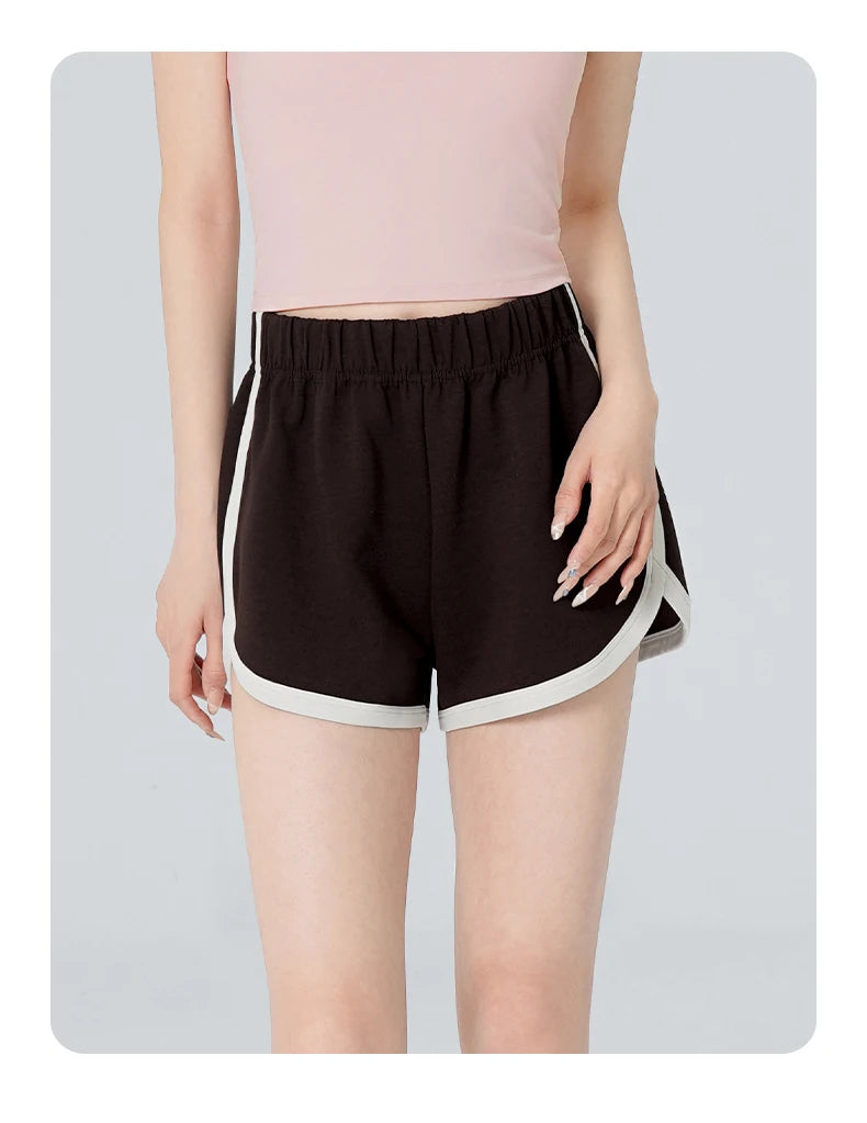 Women Tennis Yoga Workout Wide Leg Short Pants Mid-waist Causal Loose Straight Shorts Teen Girl Breathable Jogging Gym Clothing - Buy online at  Vibe In Cart.