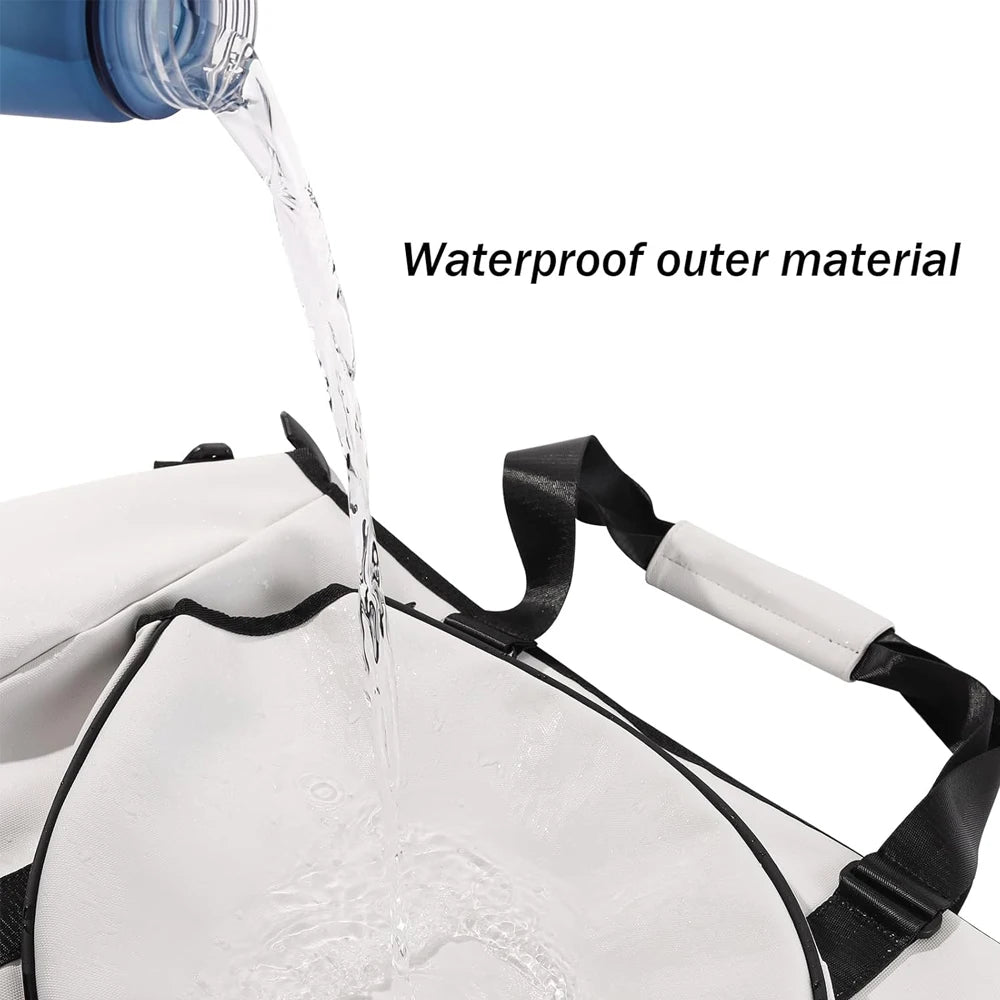 1pcs  Women's Tennis Sport Bag with Dry/Wet Pocket Durable Tennis Racket Shoulder Tote Bag for Pickleball And Other Sports - Buy online at  Vibe In Cart.