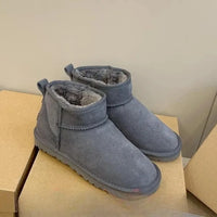 2025 Winter Warm Boots - Women's Snow Boots, Men's Short Boots, Sheepskin and Wool Cut, Low Warm Leather Shoes - Buy online at  Vibe In Cart.
