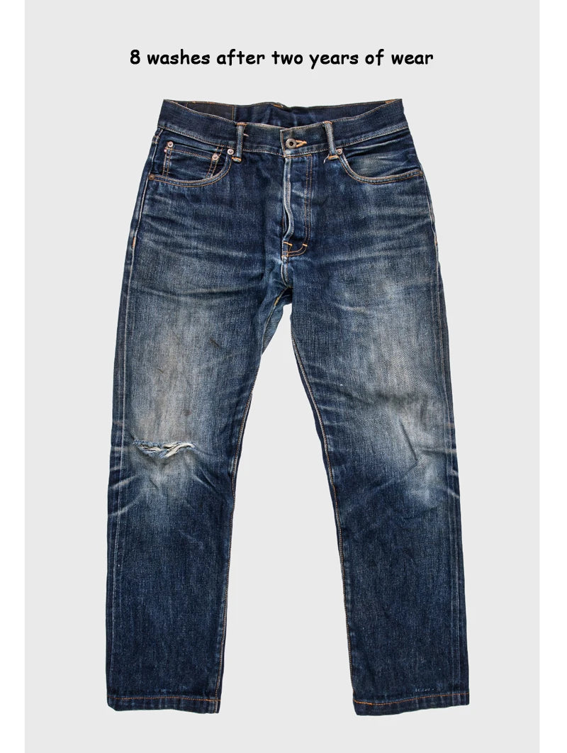 Red Tornado 16oz Slim Fit Jeans Rinsed Pink Selvedge Denim Straight Leg Pants - Buy online at  Vibe In Cart.