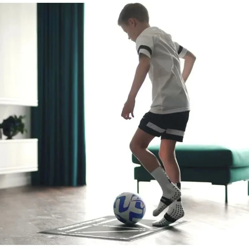 Durable non-slip football training mat Foldable carpet dribbling football training mat children's football indoor equipment - Buy online at  Vibe In Cart.